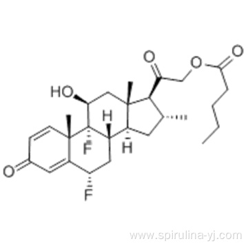 Pregna-1,4-diene-3,20-dione,6,9-difluoro-11-hydroxy-16-methyl-21-[(1-oxopentyl)oxy]-,( 57187075,6a,11b,16a)- CAS 59198-70-8